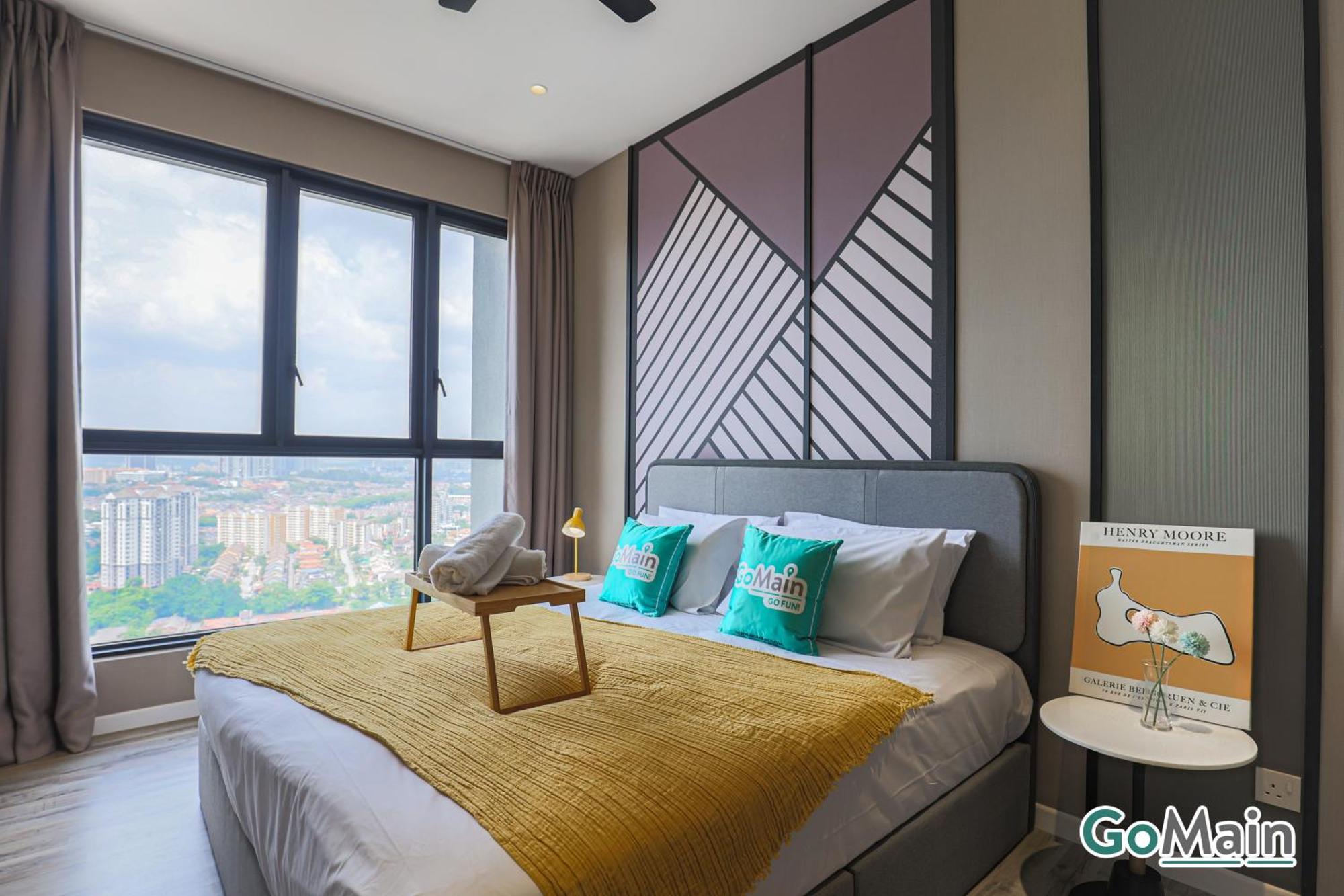 2br Family Millerz Square // Kl & Free Parking Apartment